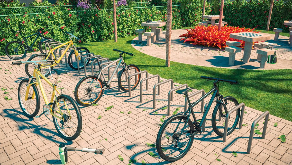 CONQUISTA JARDINS BICICLETÁRIO